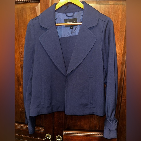 Banana Republic size small navy blue jacket/blazer - Picture 1 of 3